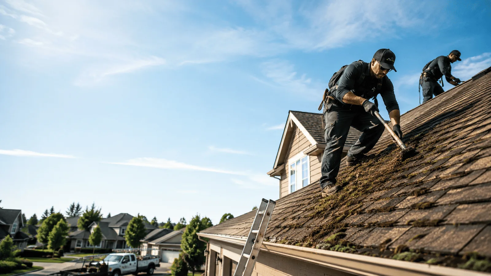 Roof Moss Removal in Davy, WV near me